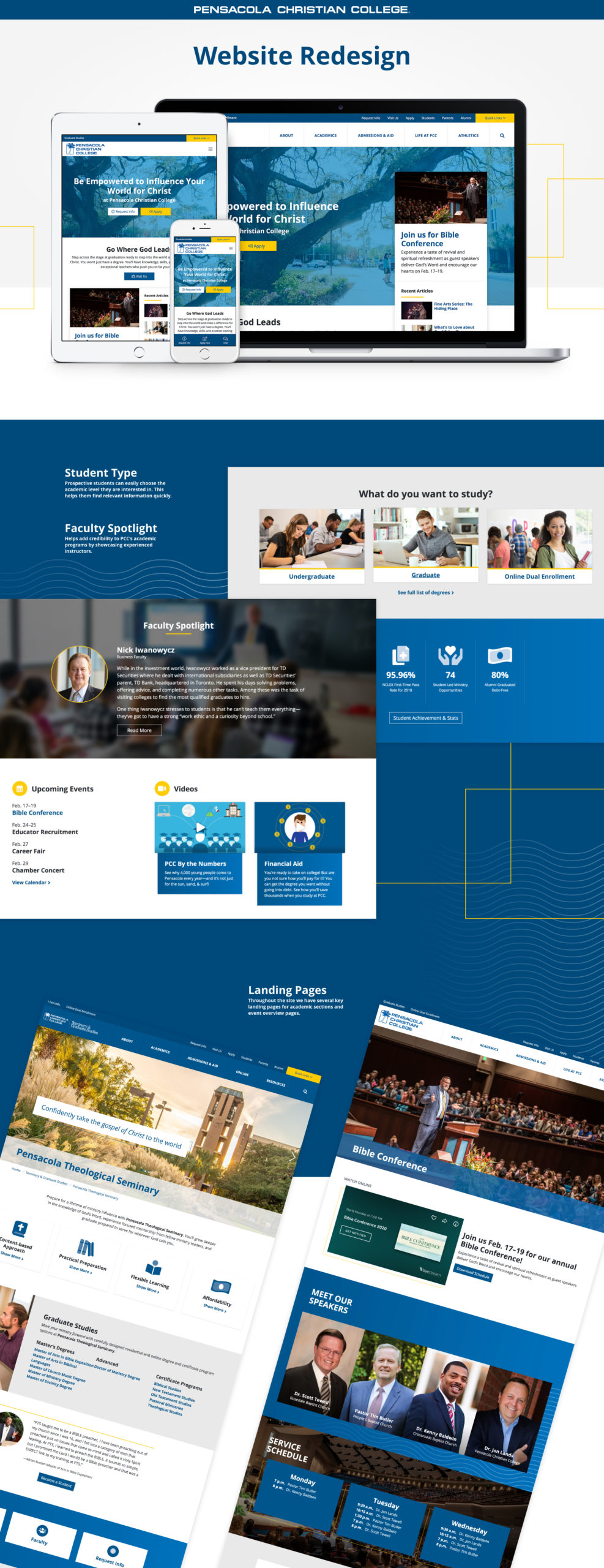 PCC Website Mockup